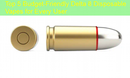 Top 5 Budget-Friendly Delta 8 Disposable Vapes for Every User